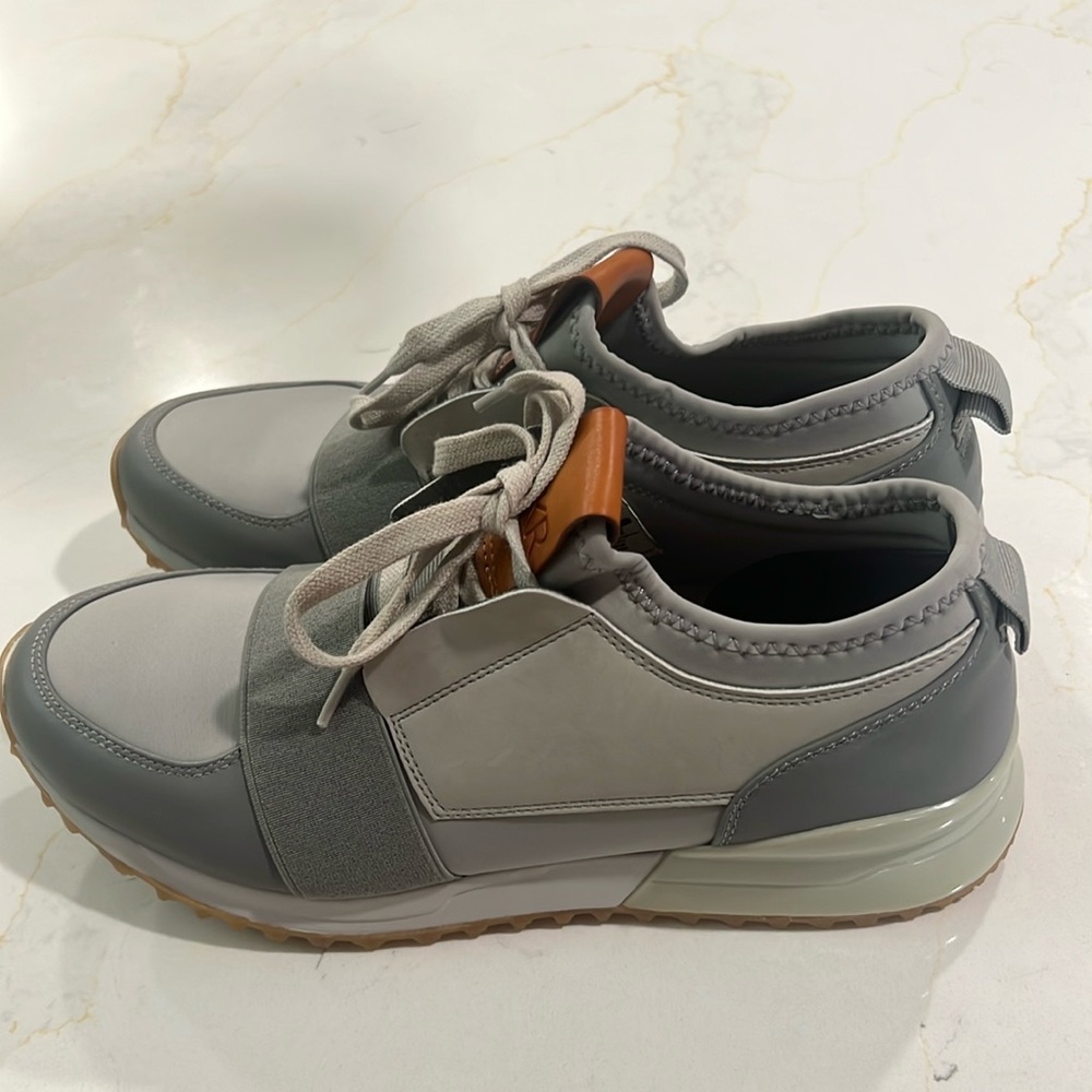 SNKR Project Men’s Madison Grey Casual Sneakers 1703, Grey